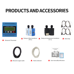 Özelleştirilebilir TUF-2000M DN50-DN700 ultrasonik debimetre ve ısı ölçer kelepçeli akış dönüştürücü rekabetçi fiyat TM-1 & CT-1 serisi - Product Image 2