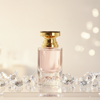 Botol Parfum Kaca Aroma Garden PGB702 Nano Oud Dengan Tutup Kayu, Cetakan Sampo Ambar 6ml Roll-on Bebas BPA, Segel Gabus Warna-warni