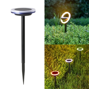 Luces Solares para Camino, 12 LED, Luces Solares Giratorias para Exteriores, IP65, Impermeables, para Jardín, Patio, Camino de Entrada, Césped - Product Image 6