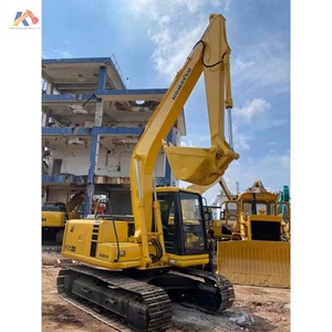 Mini-excavatrice Komatsu PC120 de 12 tonnes d'occasion, peu utilisée, fiable pour la construction et l'aménagement paysager, équipement Komatsu d'occasion - Product Image 1