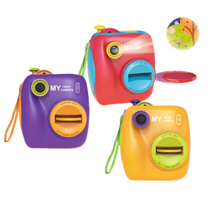 QS Popolare Mini Proiettore Educativo a Cartoni Animati con Catapulta, 3 <span class=keywords><strong>Stili</strong></span>, Confezione in Plastica, Fotocamera Giocattolo Colorata con Pellicole Multiple - Product Image 1