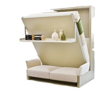 Canapé-lit Murphy pliant avec armoire intégrée, tailles Queen, King et Double, pour bureau et mobilier de chambre - Vente en gros