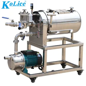 Grape Wine and juice fine filtration diatomite filter small manufacturing line machine for Grape Wine filter manufacturers