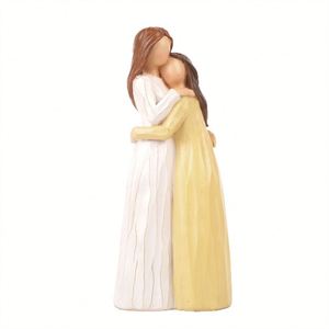 Figura Decorativa de Resina Personalizada de Madre e Hija, Regalo Sentimental para el Día de la Madre y Cumpleaños - Product Image 5