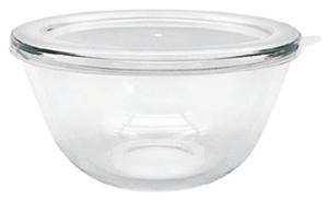 OEM-Hersteller Großhandel Hochborosilikatglas Küchen-Salatschüssel mit Deckel Runde Luftdichte Umweltfreundliche Aufbewahrungsbox - Product Image 3