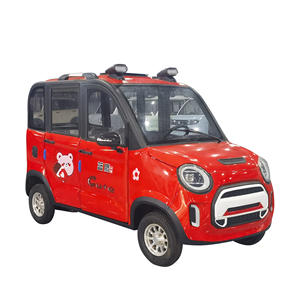 Vehículo Eléctrico de Cuatro Ruedas, Ligero, Tipo Coupé, Asientos de Cuero, Neumáticos R17, Cámara Trasera, Minicoche Económico para Adultos - Product Image 3