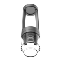 Chichas de luxe personnalisées en verre borosilicate et métal aluminium, design Quasar Arguile, ensemble complet de chicha