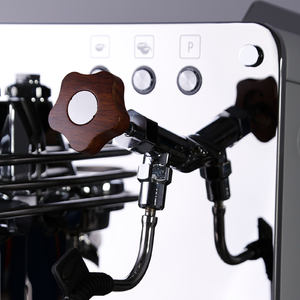 Máquina de Café Comercial <span class=keywords><strong>Kaffa</strong></span> Reart Barista, Máquina de Espresso y Cappuccino de 2 Grupos, Semiautomática, Equipo para Cafetería - Product Image 5