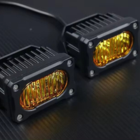 N2 Nouvelle lampe de pod LED à puce cree super lumineuse de 20W avec faisceau jaune inondation pour UTV tout-terrain/camion/jeep/bateau