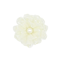 10CM DIY 3D bunga Patch Rose Applique kain Patch untuk pakaian gaun bunga pakaian rambut ornamen kerajinan