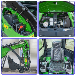 รถขุดตีนตะขาบขนาด 2.5 ตัน ประหยัดน้ำมัน สำหรับงานก่อสร้างและจัดสวน - Product Image 6