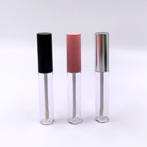 Tubes vides en plastique transparent de haute qualité pour gloss et rouge à lèvres avec bouchon à vis, logo personnalisé, maquillage liquide cosmétique - Product Image 2