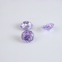Pierres précieuses en zircon cubique de couleur lavande, taille octogonale rose, 6mm-12mm, pour la fabrication de bijoux, haute qualité, directement de l'usine, MOQ 50 pièces/sac