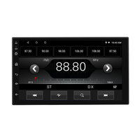 Autoradio universel Android 2 DIN, écran 7 pouces, navigation GPS, lecteur DVD USB, 1G+16G, lecteur auto