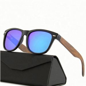 High Quality <b>Retro</b> Bamboo <b>Sunglasses</b> Polarized Custom Logo Unisex Polarized Wooden <b>Sunglasses</b> - Product Image 1