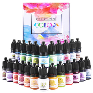 Esencia de Color Oleosa de 5ml con Tapón Interno Sellado, 24 Concentrados de Color, Pigmento de Resina Epoxi Cristal para Manualidades y Joyería DIY - Product Image 2