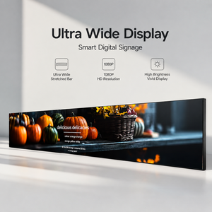 Écran LCD ultra-large de 32 pouces pour affichage numérique, idéal pour la publicité sur les étagères de vente au détail et l'utilisation commerciale - Product Image 1