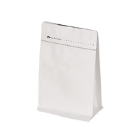 Sachets d'emballage pour thé en papier kraft, couleur personnalisable, pochettes verticales à huit soudures, résistantes à l'humidité, avec fermeture éclair, pour grains de café et thé
