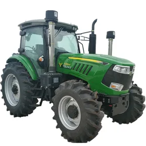 210hp 4WD large agricultural 16+8 gears farm tractor with air-conditioned cabin