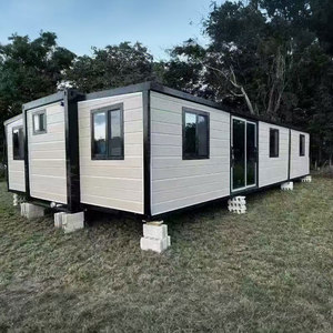 فيلا فاخرة حديثة ، منزل صغير جاهز الصنع مكون من 3 غرف نوم ومطبخ واحد ، منزل حاوية قابل للتمديد لشقق الفيلا - Product Image 3