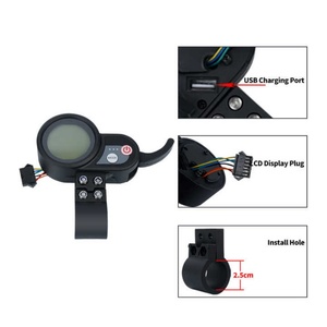Contrôleur d'accélérateur à panneau tactile JP 36V-60V pour trottinette électrique, pièce accessoire pour vélo électrique - Product Image 5
