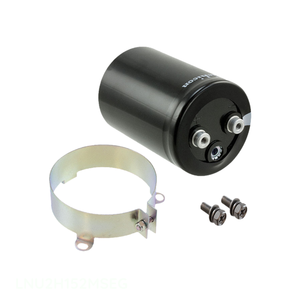 Authorized Distributor CAP ALUM 1500UF 20% 500V SCREW 1500 uF LNU2H152MSEG Chassis Mount Capacitor - Product Image 1