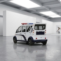 Voiture de tourisme électrique fermée polyvalente et pratique avec moteur de 4 kW pour les complexes hôteliers, les campus, les communautés