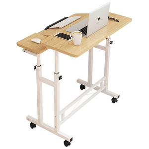 La taille blanche à usage domestique ajustent la <span class=keywords><strong>table</strong></span> debout avec des roues et la <span class=keywords><strong>table</strong></span> basse - Product Image 3