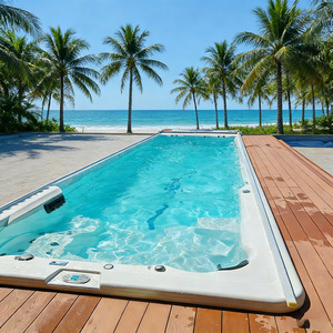 <span class=keywords><strong>Piscine</strong></span> de nage avec couverture, conçue pour les spas de nage extérieurs sans fin - Product Image 2