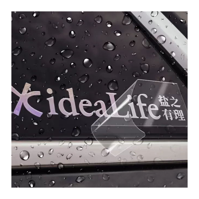 Low Price Custom LOGO Car Stickers Waterproof Protected DTF Film Peel UV Decal Cut Out Metallic Vinyl PVC for Windshield Window