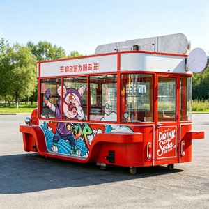 High Quality Food Cart Wholesale <b>BBQ</b> Snack Food Cart Mobile Kitchen Food Truck 2 Year Warranty For Sale - Product Image 1