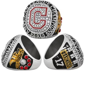 Anillo <span class=keywords><strong>de</strong></span> campeonato <span class=keywords><strong>de</strong></span> los <span class=keywords><strong>Indios</strong></span> <span class=keywords><strong>de</strong></span> <span class=keywords><strong>Cleveland</strong></span> 2016, anillo <span class=keywords><strong>de</strong></span> aleación ambiental para hombre - Product Image 1