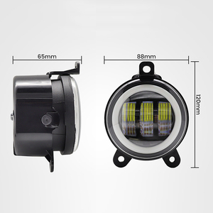 Đèn Sương Mù Led Tròn 3.5 Inch Đèn Chiếu Sáng Lái Xe Với Màu Trắng Hổ Phách 30W Đèn Chạy Ban Ngày Cho Xe Hơi Phụ Kiện Đèn Xe Hơi Khác - Product Image 6