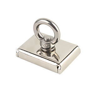 Imán de Neodimio N35 de Grado Profesional para Pesca, de 75 mm, de una Sola Cara, Axial, Niquelado, con una Fuerza de Tracción de 160 kg, Venta al por Mayor - Product Image 1