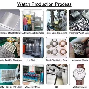 Reloj Mecánico Automático de Lujo con Esqueleto para Hombre, Personalizable con Logotipo, Correa de Acero Inoxidable, en Caja, Gran Venta - Product Image 6