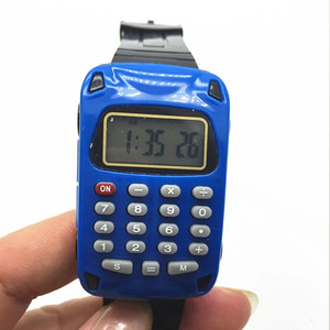 Electronic Kids Watch Calculator With Black Strap Unisex Toy Watch Made In China - Product Image 5