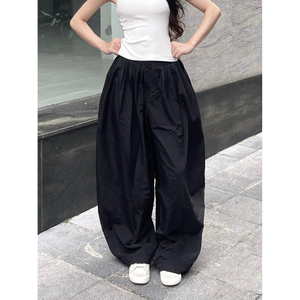 Pantalons cargo streetwear d'été pour femmes, faible MOQ, 220 g/m², coupe régulière, dentelle, 100 % polyester, pantalons de survêtement, fournisseur vietnamien gain de temps - Product Image 4