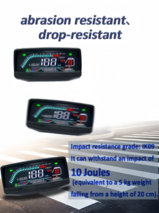 Tachymètre de moto de compteur de vitesse numérique d'affichage à cristaux liquides d'approvisionnement direct d'usine pour le nouveau <span class=keywords><strong>Keeway</strong></span> 150 - Product Image 5