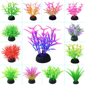 Aquarium Aquascape Plastic Simulatie Waterplanten Aquarium Nep Bloemen Nep Waterplanten Woondecoratie - Product Image 2