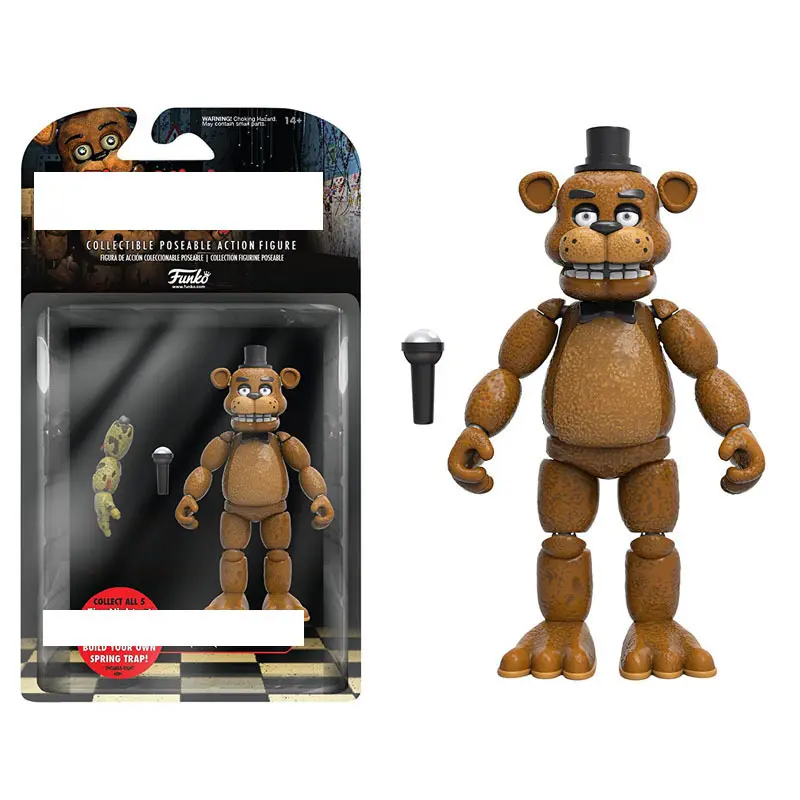 DZ 4pcs/set Five Nights at Freddy Action Figure Toys Golden Freddy Balloon boy Collection Vinyl Doll Game Model Toys
