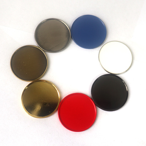 Marcadores de Pelotas de Golf en Blanco Listos para Enviar, Marcadores de Pelotas de Golf con Forma de Moneda de 25 mm para Grabado Láser - Product Image 4