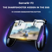 Prix d'usine GameSir Promotion F2 Boutons de déclenchement de tir Clips Bouton de tir Touche de visée pour téléphone IOS et Android PUBG