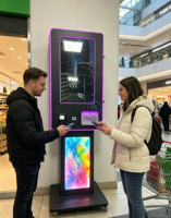 Máquinas Expendedoras de Snacks Inteligentes con Pantalla Táctil de 32 Pulgadas y Verificación de Edad con Código QR para Pagos sin Efectivo para Centros Comerciales