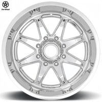 Jantes forgées profondes DW 24 et 26 pouces, jantes en alliage poli, jantes en aluminium pour camion Toyota Tundra Chevrolet Silverado 1500 2500HD