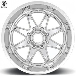 Jantes forgées profondes DW 24 et 26 pouces, jantes en alliage poli, jantes en aluminium pour camion Toyota Tundra Chevrolet Silverado 2500HD 3500HD - Product Image 2