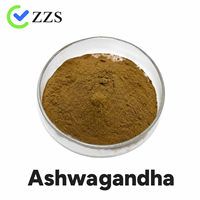 Poudre d'extrait d'ashwagandha avec withanolides, complément alimentaire