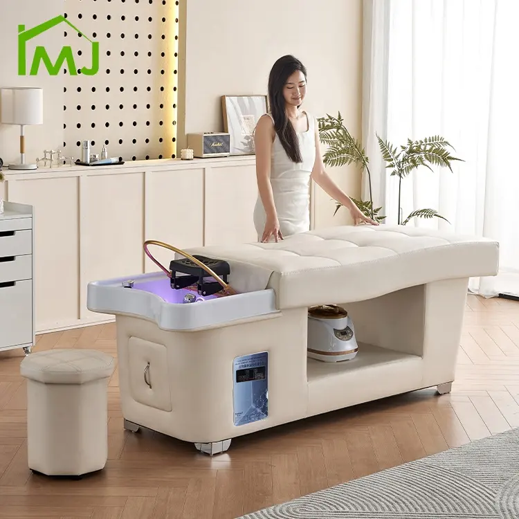 Salon Thai Massage Haar Wassen Water Therapie Bed Head Spa Shampoo Bed