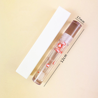 Lalasis marque privée personnalisé enfants brillant à lèvres transparent aux fruits vente en gros brillant à lèvres transparent avec tubes de brillant à lèvres transparent base de brillant à lèvres