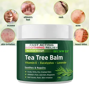 كريم علاج للأقدام مضاد للفطريات بأفضل تأثير بزيت شجرة الشاي مضاد للفطريات Blam لتخفيف أعراض البشرة المحززة