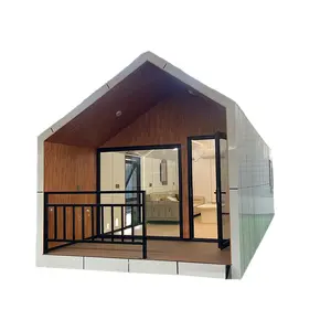 Extensible Container House 20 Feet /40 Feet Mobile Home With Solar 40 Feet Prefabricated Extensible Container House